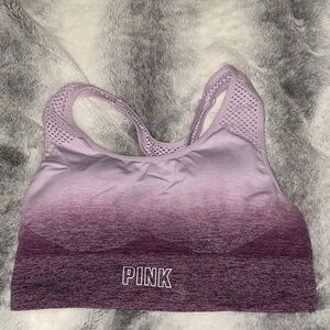 PINK Victoria's Secret Gradient Sports Bra - Lavender and Plum